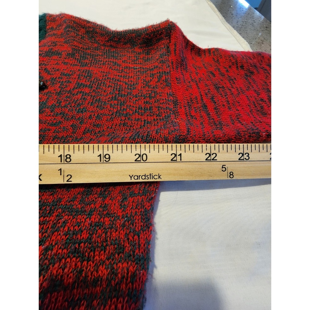 99 Jane Street Womens Medium Reindeer Sequins Ugly Christmas Knit Sweater - Picture 8 of 10